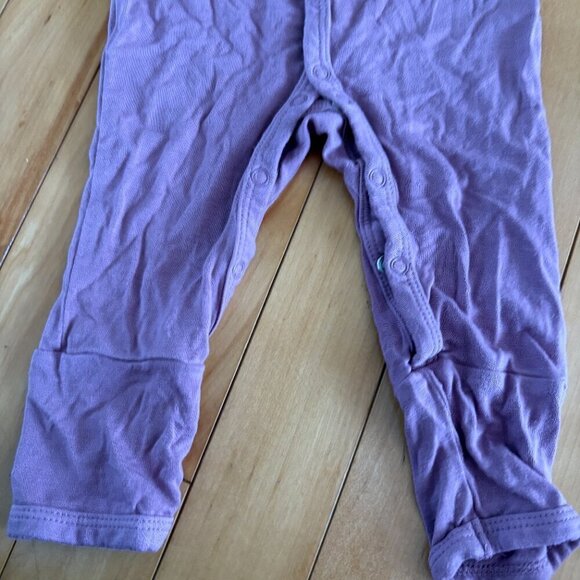 Kyte Baby Romper PJs with Snaps 0-3 months Dusty Pink Includes Hat - Picture 5 of 10